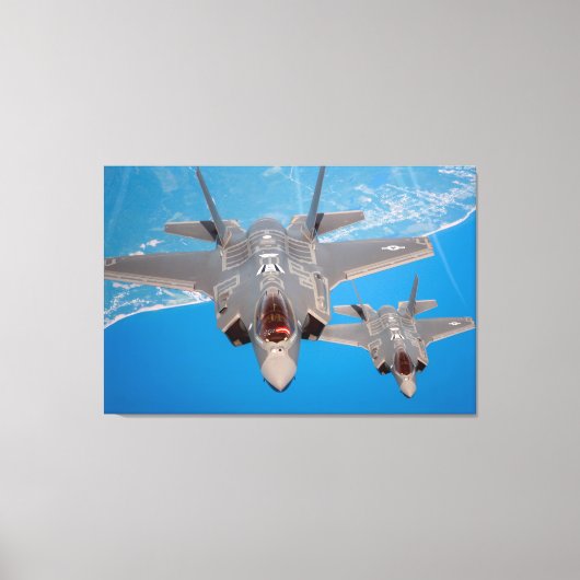 F-35A LICHTING II 32x48 Canvas Afdruk (Voorkant)