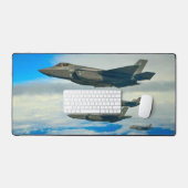 F-35A LICHTING II BUREAUMAT (Keyboard & Muis)