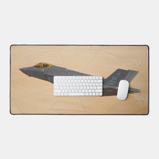 F-35A LICHTING II BUREAUMAT (Keyboard & Muis)