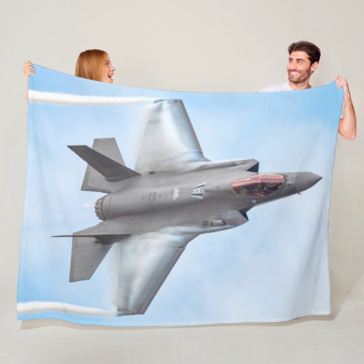 F-35A LICHTING II FLEECE DEKEN (In situ)
