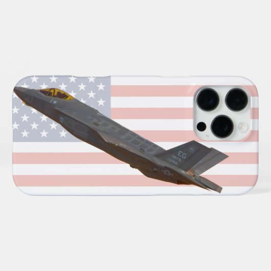 F-35A LICHTING II iPhone HOESJE (Achterkant horizontaal)