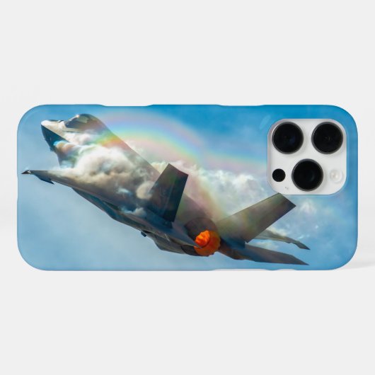 F-35A LICHTING II iPhone HOESJE (Achterkant horizontaal)