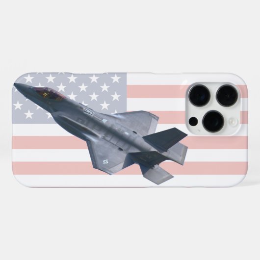 F-35A LICHTING II iPhone HOESJE (Achterkant horizontaal)