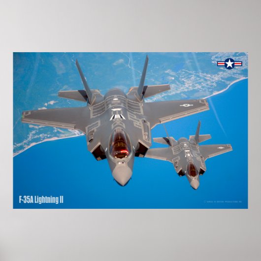 F-35A LICHTING II POSTER (Voorkant)