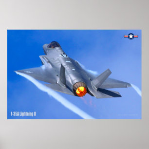 F-35A LICHTING II POSTER