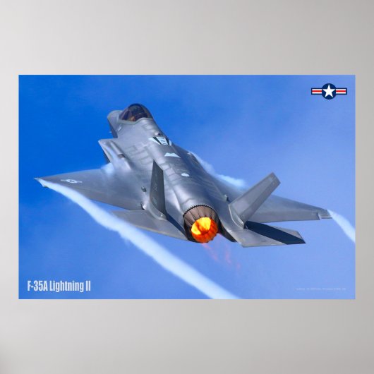 F-35A LICHTING II POSTER (Voorkant)