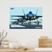 F-35A LICHTING II POSTER (Keuken)