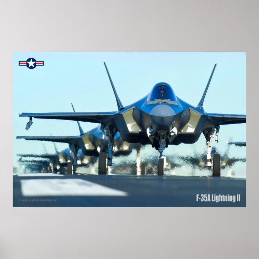 F-35A LICHTING II POSTER (Voorkant)