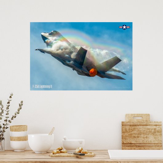 F-35A LICHTING II POSTER (Keuken)