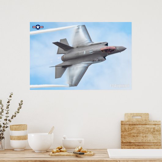 F-35A LICHTING II POSTER (Keuken)
