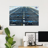 F-35A LICHTING II POSTER (Thuiskantoor)