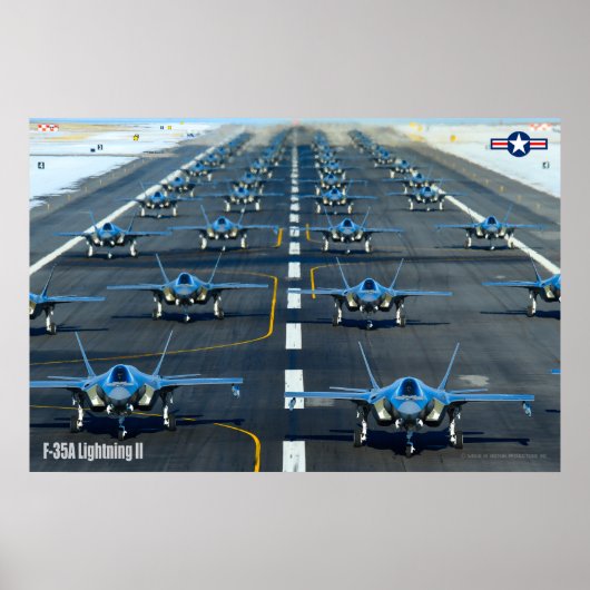 F-35A LICHTING II POSTER (Voorkant)