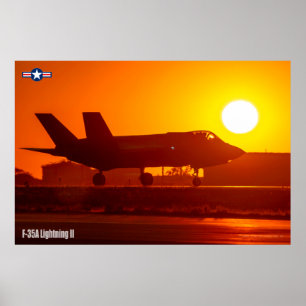 F-35A LICHTING II POSTER
