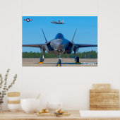 F-35A LICHTING II POSTER (Keuken)