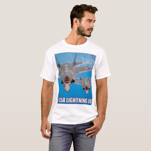 F-35A LICHTING II T-SHIRT (Voorkant volledig)
