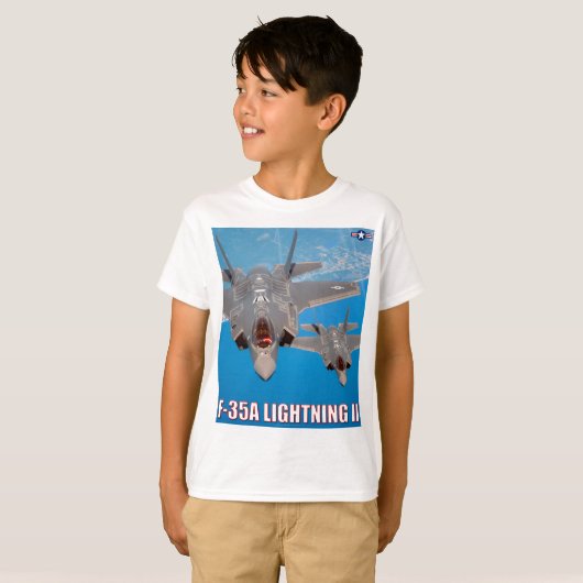 F-35A LICHTING II T-SHIRT (Voorkant volledig)