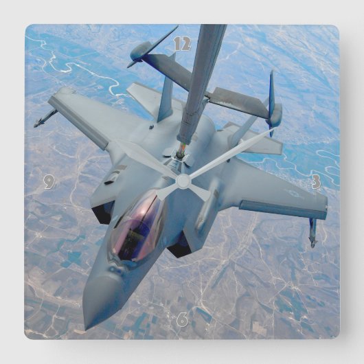 F-35A LICHTING II VIERKANTE KLOK (Voorkant)