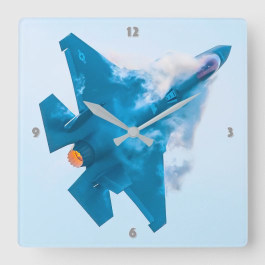 F-35A LICHTING II VIERKANTE KLOK (Voorkant)