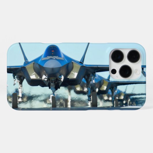 F-35A LIGHTNING II iPhone HOESJE (Achterkant horizontaal)