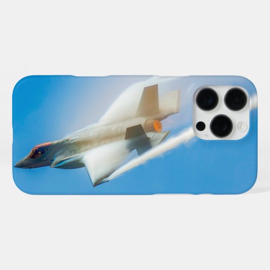 F-35A LIGHTNING II iPhone HOESJE (Achterkant horizontaal)