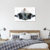 F-35B LICHTING II 24x36 Canvas Afdruk (Insitu (Slaapkamer))