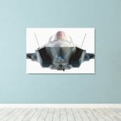 F-35B LICHTING II 24x36 Canvas Afdruk (Insitu (Houten vloer))