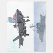 F-35B LICHTING II FLEECE DEKEN (Voorkant)