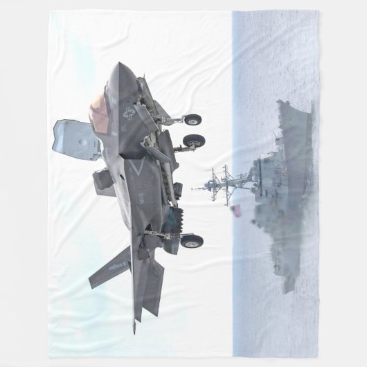 F-35B LICHTING II FLEECE DEKEN (Voorkant)