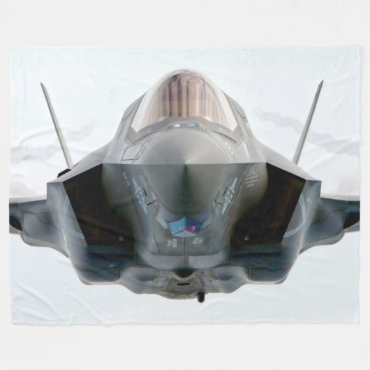 F-35B LICHTING II FLEECE DEKEN (Voorkant (Horizontaal))