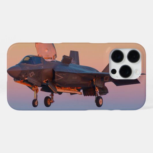 F-35B LICHTING II iPhone HOESJE (Achterkant horizontaal)