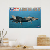 F-35B LICHTING II POSTER (Keuken)