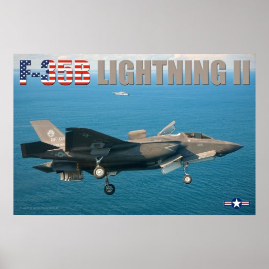 F-35B LICHTING II POSTER (Voorkant)