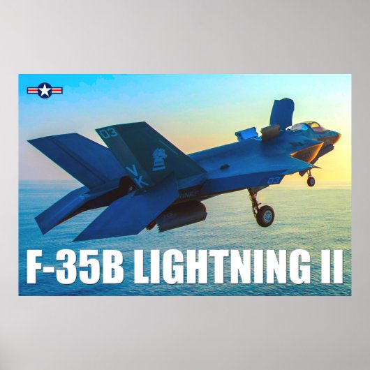 F-35B LICHTING II POSTER (Voorkant)