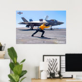 F-35B LICHTING II POSTER (Thuiskantoor)