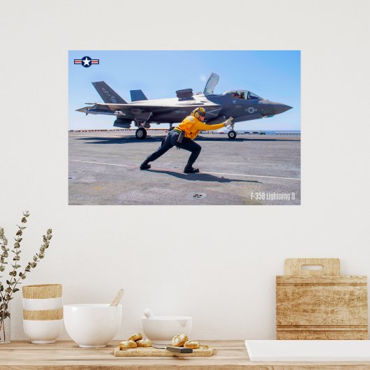 F-35B LICHTING II POSTER (Keuken)