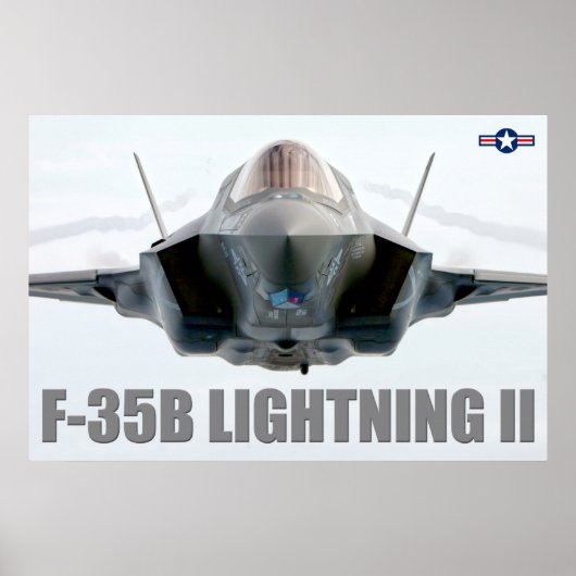 F-35B LICHTING II POSTER (Voorkant)