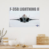 F-35B LICHTING II POSTER (Keuken)