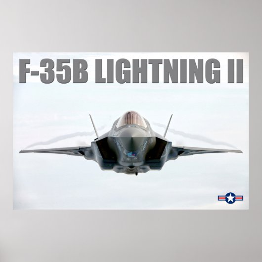 F-35B LICHTING II POSTER (Voorkant)