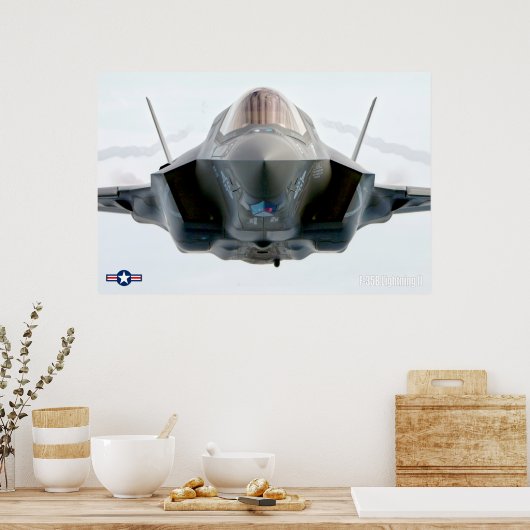 F-35B LICHTING II POSTER (Keuken)