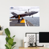 F-35B LICHTING II POSTER (Thuiskantoor)