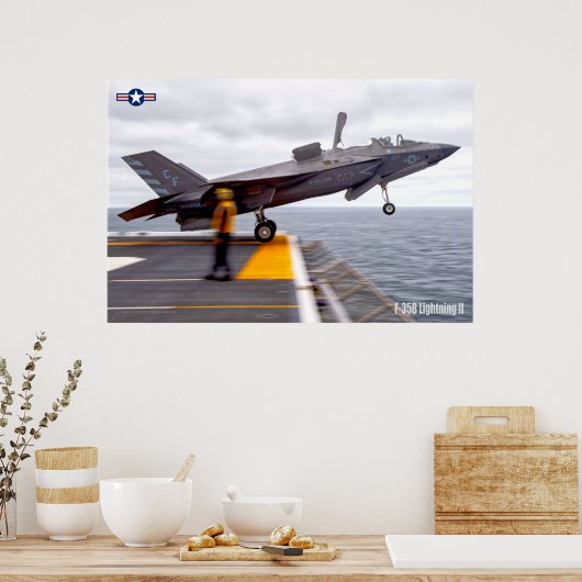 F-35B LICHTING II POSTER (Keuken)