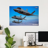 F-35B LICHTING II POSTER (Thuiskantoor)