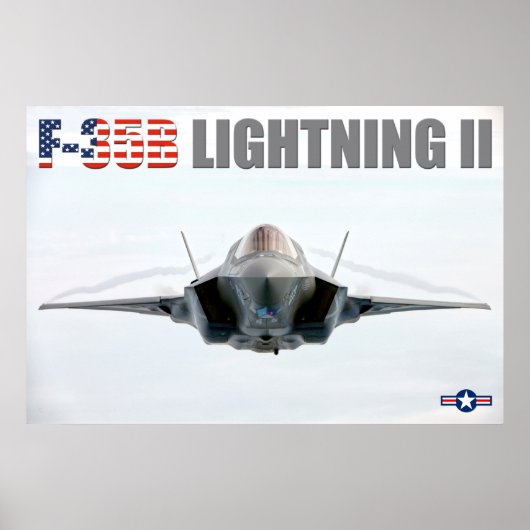F-35B LICHTING II POSTER (Voorkant)