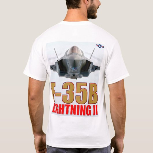 F-35B LICHTING II T-SHIRT (Achterkant)
