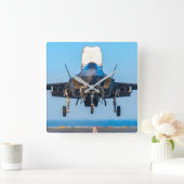 F-35B LICHTING II VIERKANTE KLOK (Huis)