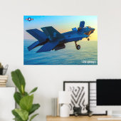 F-35B LIGHTNING II POSTER (Thuiskantoor)