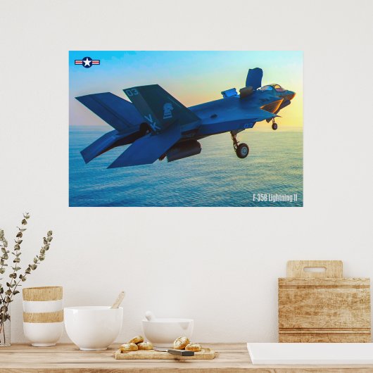 F-35B LIGHTNING II POSTER (Keuken)