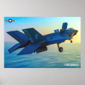 F-35B LIGHTNING II POSTER (Voorkant)