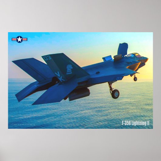 F-35B LIGHTNING II POSTER (Voorkant)