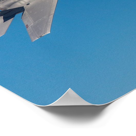 F-35C bliksem II Poster (Hoek)